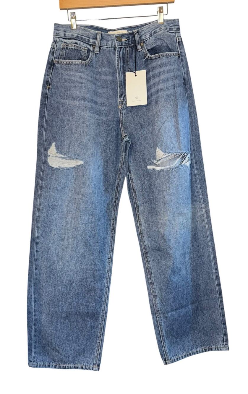 Hidden Alyx‎ Wide Leg Baggy Jeans Women's 27 High Rise Denim New Streetwear
